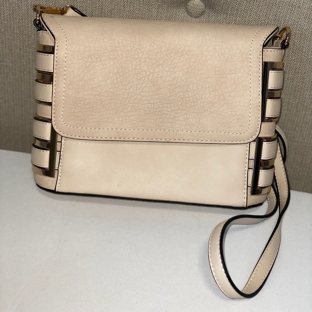 Cream Crossbody Bag
